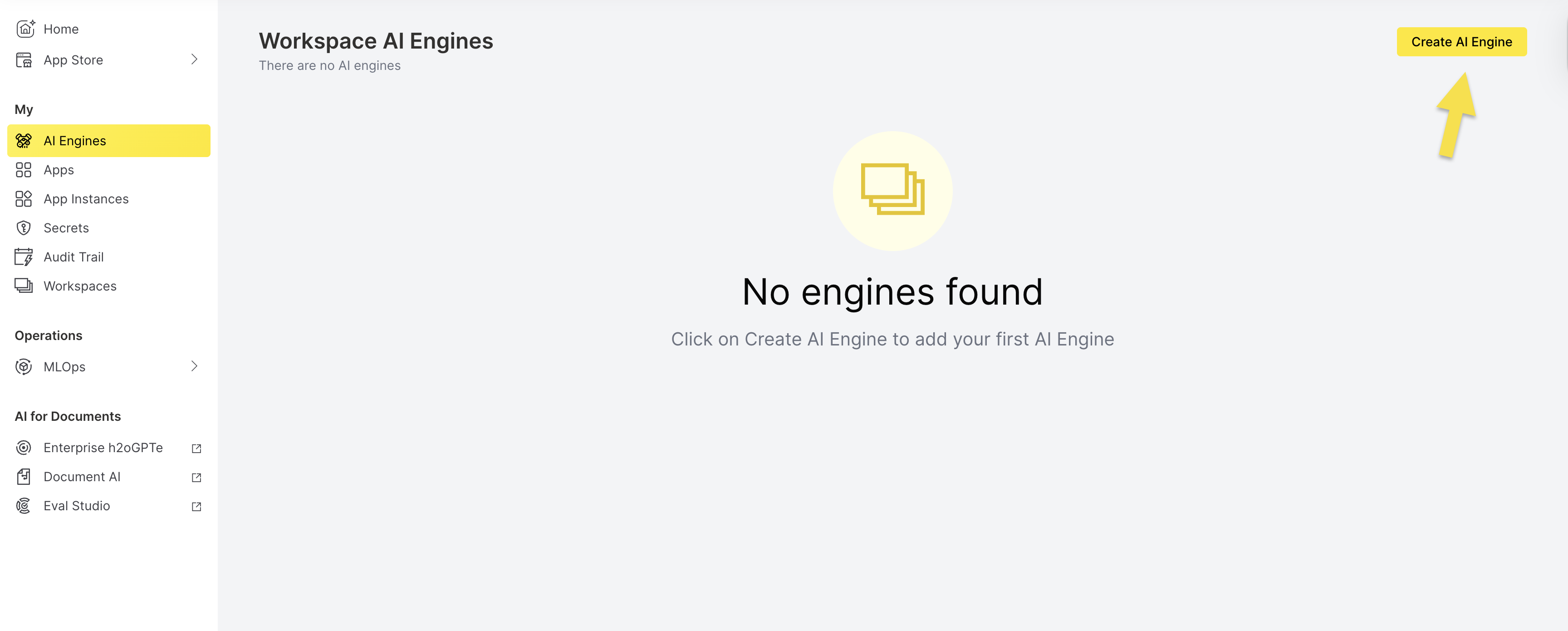 create ai engine