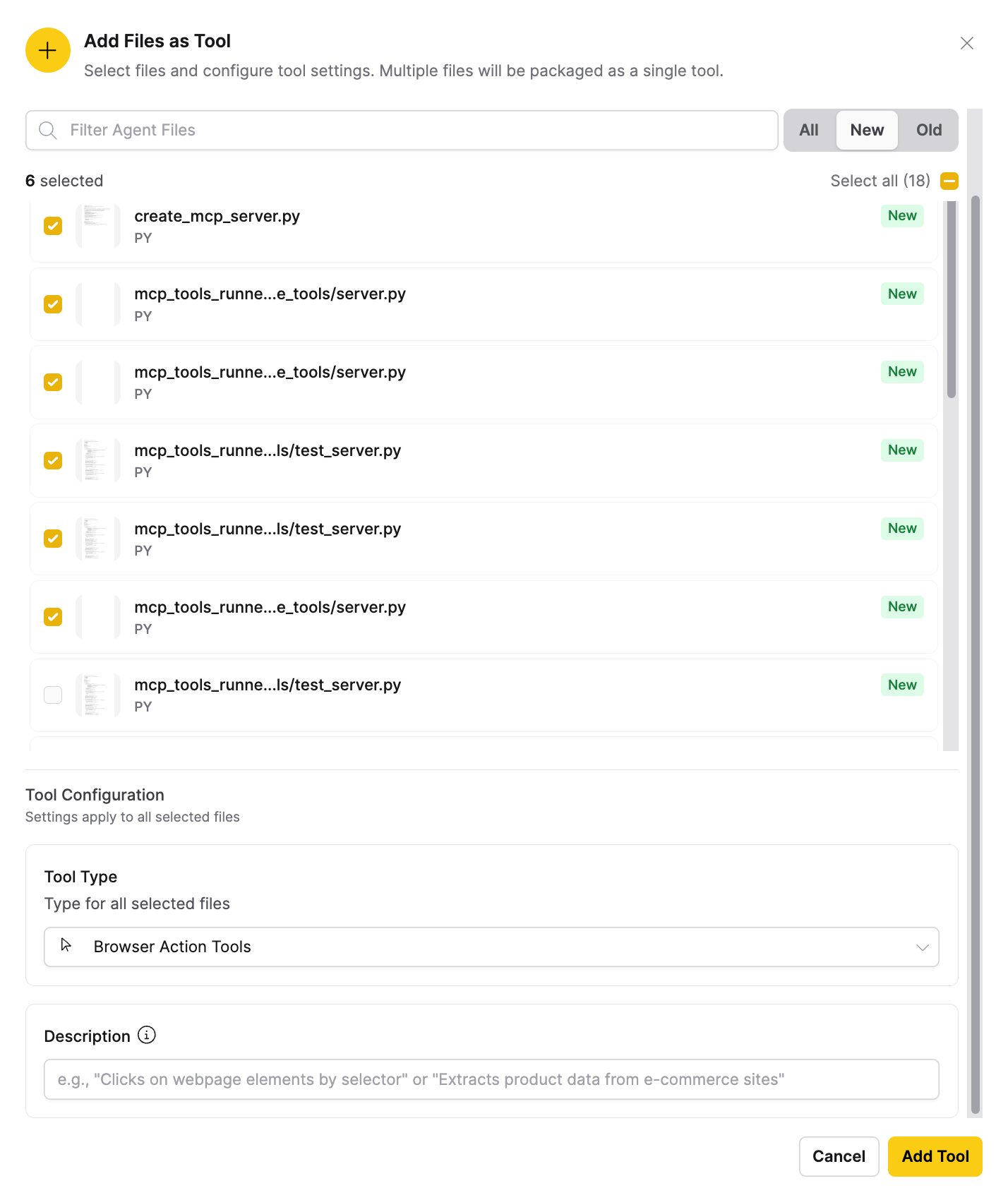 Browser Action Tools
