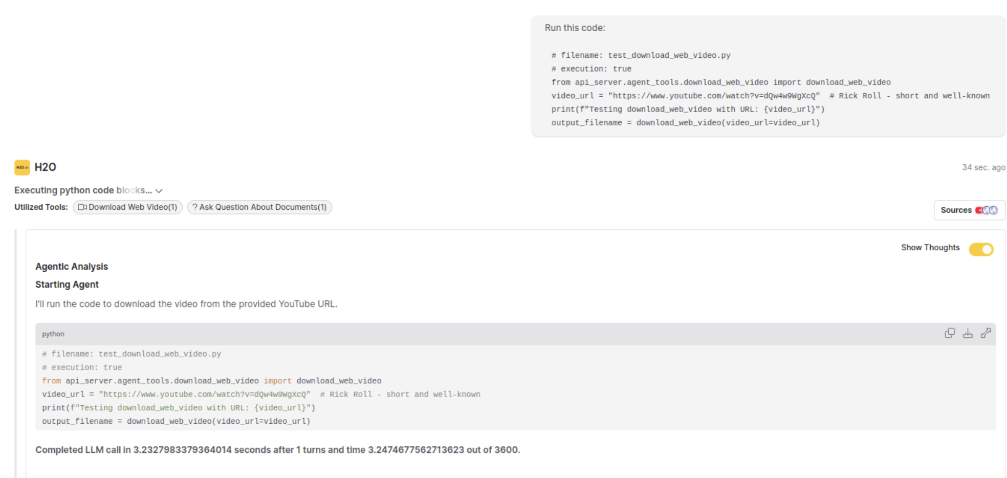 Code block rendering and formatting