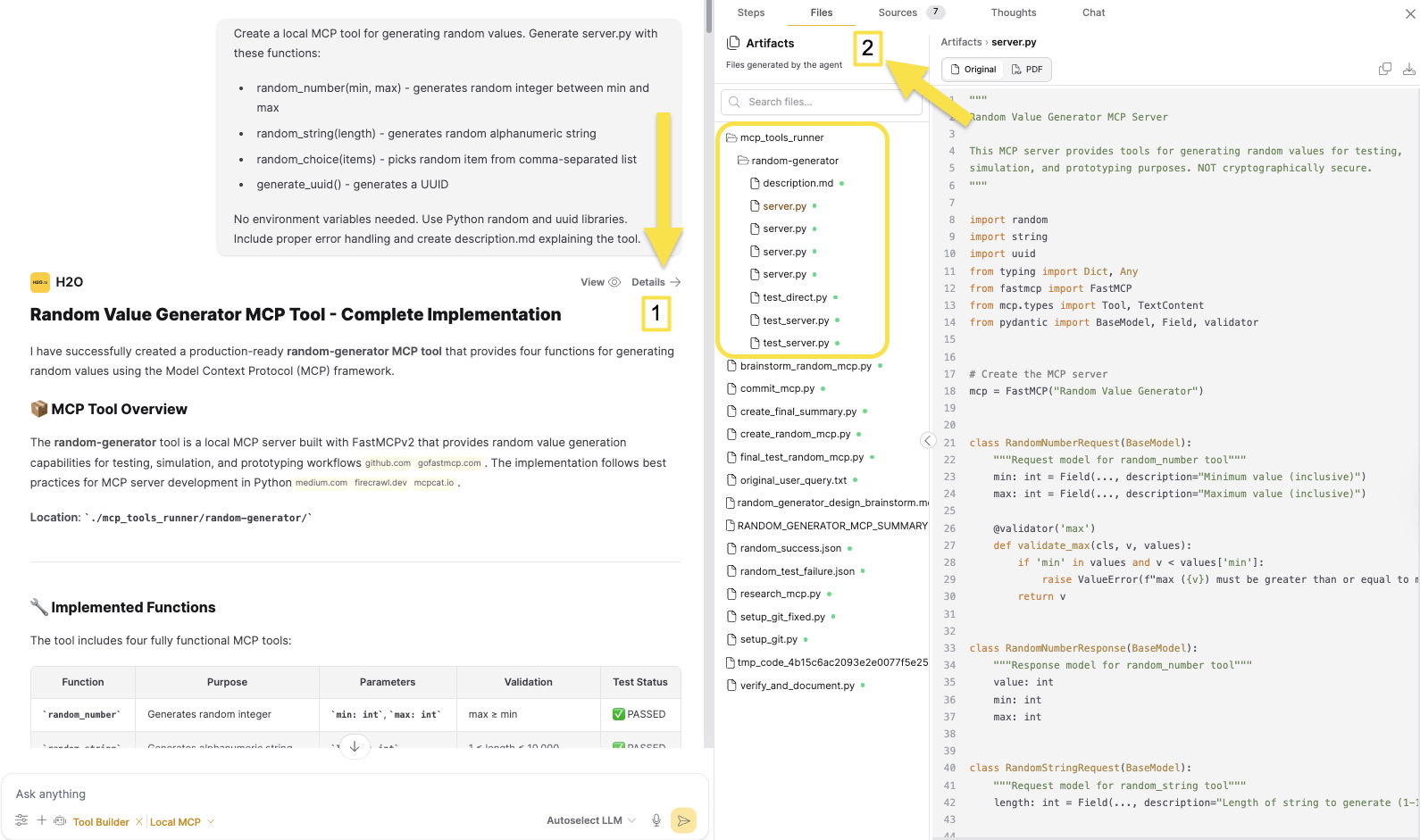 Tool Builder generated files-b