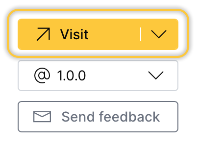 H2O Hydrogen Torch Visit instance button