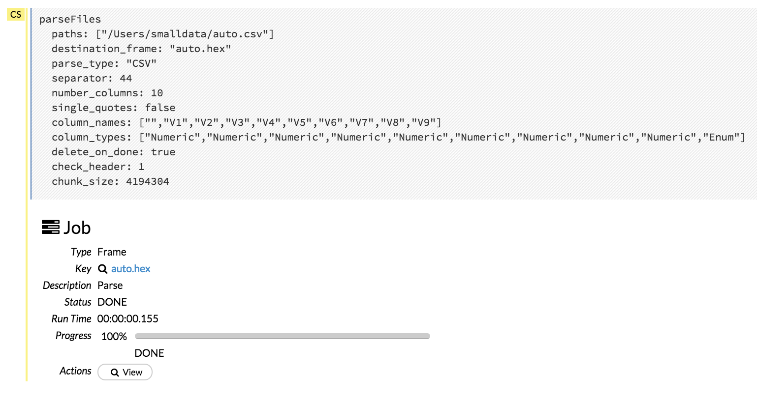 Flow - Parse code