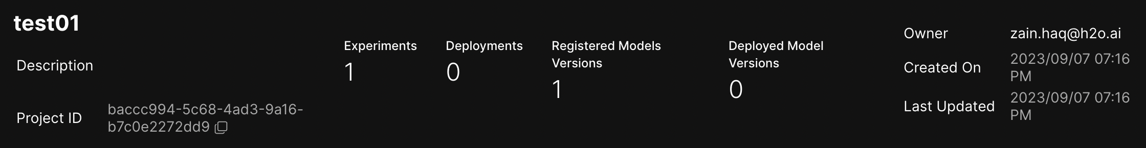 Project details