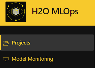 Projects page