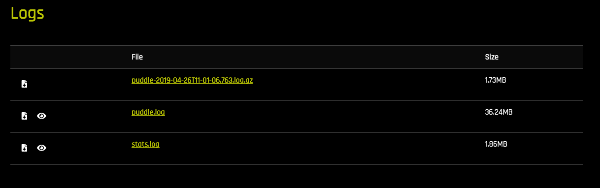 Logs
