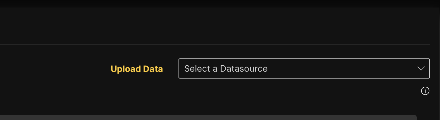 Import a dataset