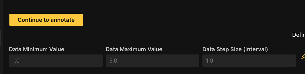 Continue to annotate the dataset