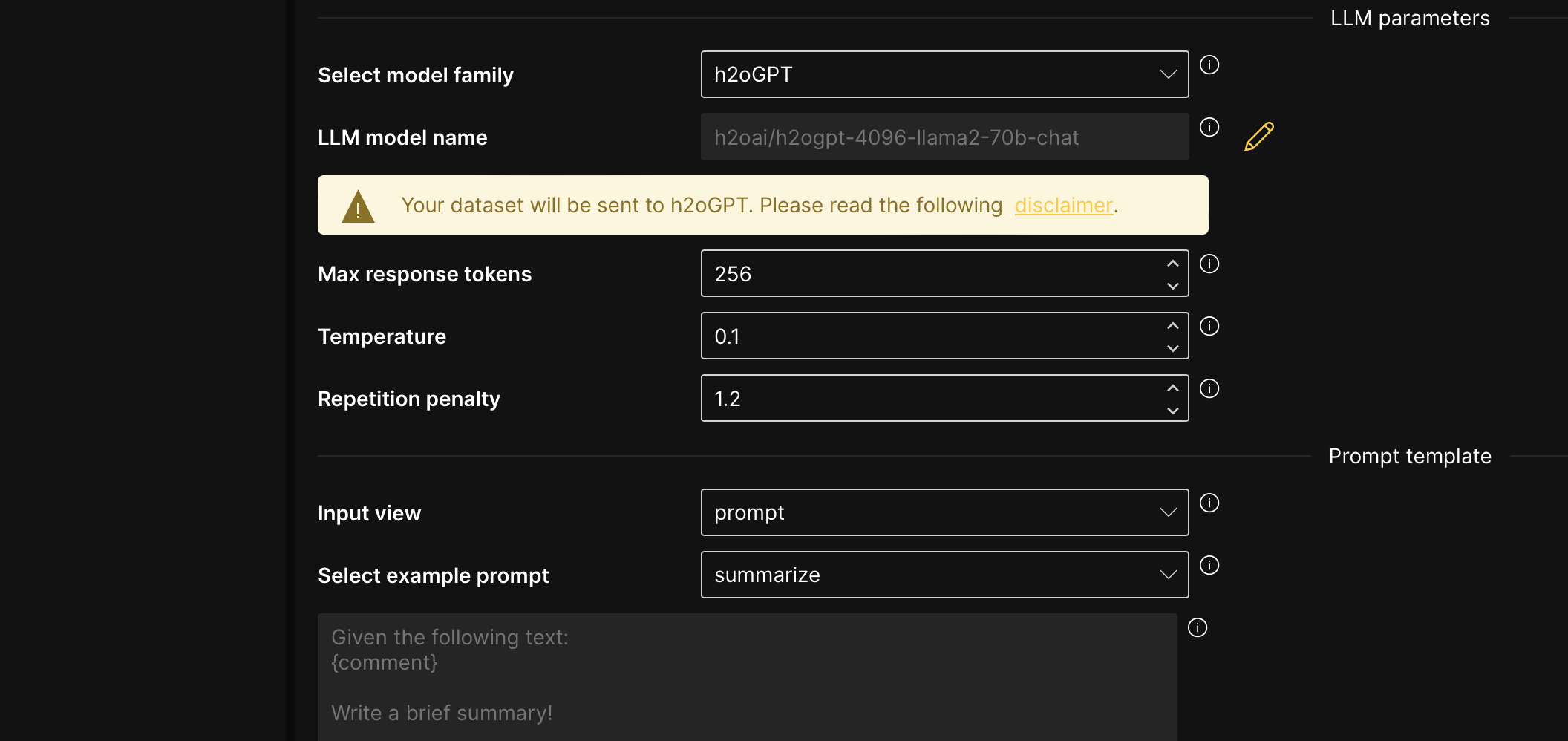 Text-generative AI rubric
